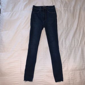 Ultra high-rise Jean leggings